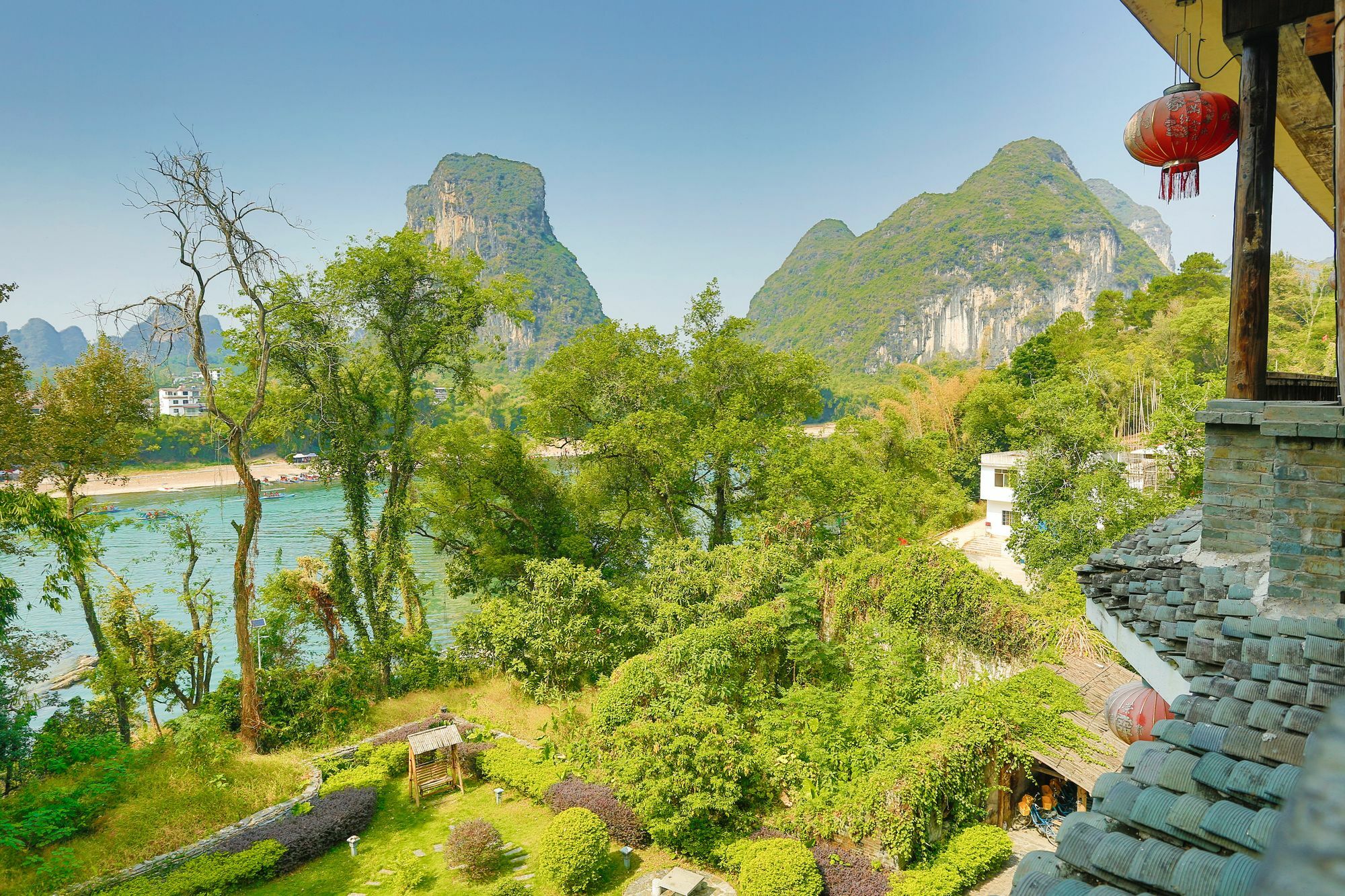 Yangshuo River Lodge Hotel Exterior photo